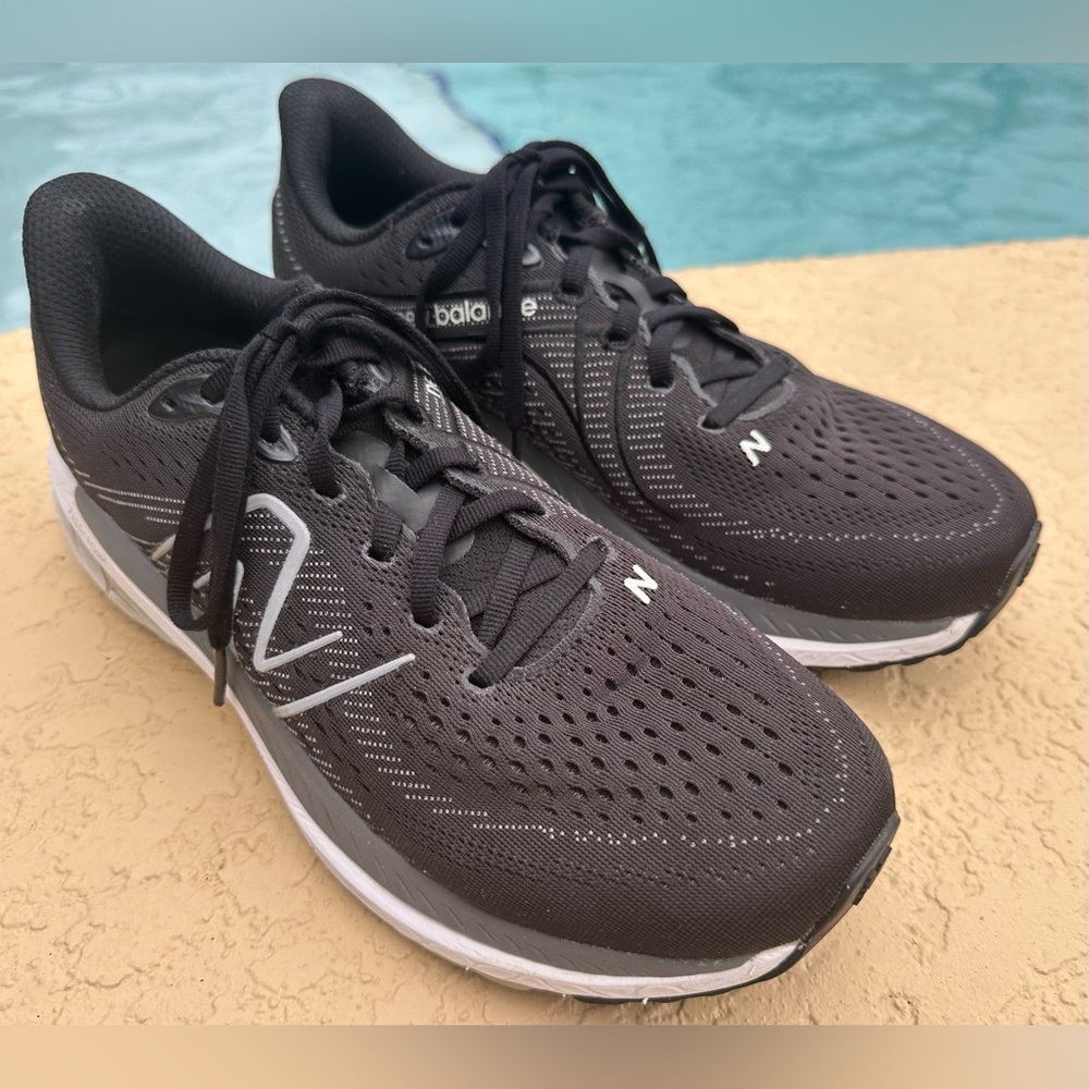 New Balance Fresh Foam X 860v13 Black Running Shoes W860K13 Women Size 10.5 VGC